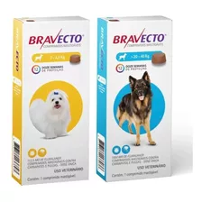 Kit Antipulgas Bravecto De 2 A 4,5kg E 20 A 40kg Original