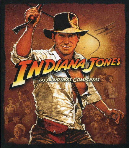 Indiana Jones Collecion 4 Películas Pack Especial  Blu-ray