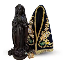 Imagem Oficial De Nossa Senhora Aparecida Em Resina 36cm