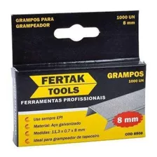 Fertak Grampos Tipo 53 Para Grampeador Tapeceiro - 1000 Peç