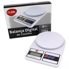 Balança Digital Cozinha Eletrônica Alta Precisao 10 Kg Clink