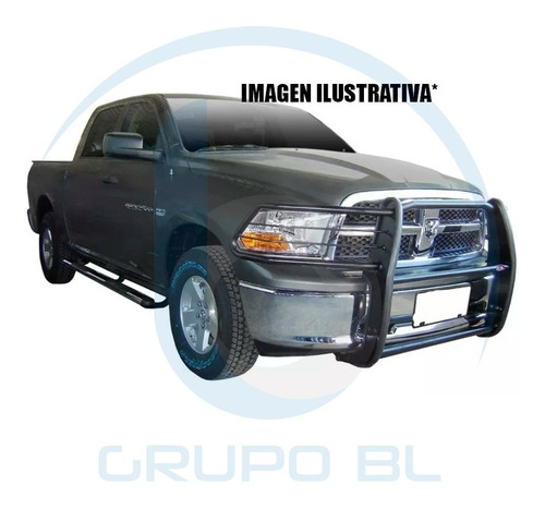 Burrera Super Bronco Dodge Ram 1500 5 Birlos 2009-2018 Negro Foto 4