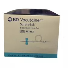 Mariposa Scalp Vacutainer Safety-lok Aguja 23g 3/4 7 50un