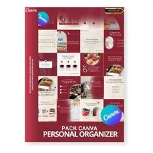 Pack Canva Personal Organizer - Artes Profissionais 