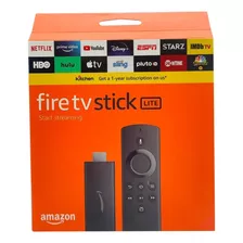 Amazon Fire Tv Stick Lite Full Hd 8gb Preto 1gb Memória Ram