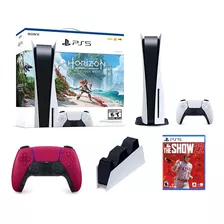 Sony Playstation 5 825gb Disk Edition Horizon Combo Pack