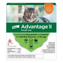 Advantage Ii - Tratamiento Y Prevencin De Pulgas Para Gatos