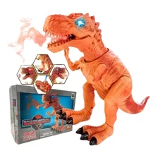 Brinquedo Tiranossauro Rex Coloca Ovo 40 Cm A Pilha T-rex