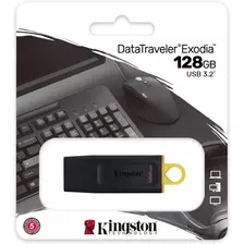 Pendrive Kingston 128gb Data Traveler Exodia Usb 3.2