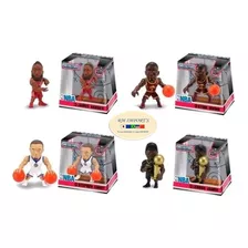 Bonecos Nba Metalfigs Die Cast Combo Com 4 Jogadores 