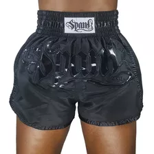 Shorts Muaythai Kickboxing Modelo Tailandês Bordado - Spank