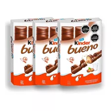 Chocolate Kinder Bueno Pack X3 - 125 G