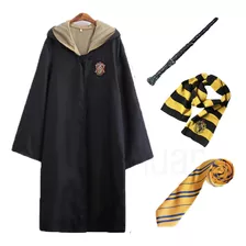 Capa De Disfraz Harry Potter +corbata+bufanda +varita Mágica