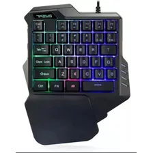 Mini Teclado Gamer Con Retroiluminación