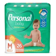 Fralda Descartável Personal Soft & Protect Jumbo Tamanho M -