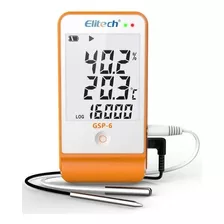 Data Logger Temperatura Humedad Elitech Gsp6