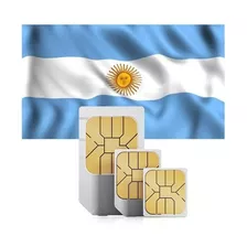 Chip Argentina Movistar, Franquia 3gb + Rede Social -10 Dias