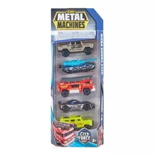 Metal Machines City Pack X 5 Autos Serie 2 6767