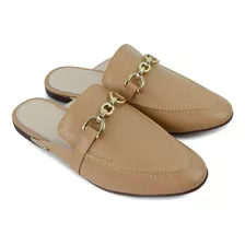 Sapato Feminino Parô Brasil Mule Fly Latte 20001a