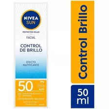 Protector Solar Nivea Control Brillo - mL a $821