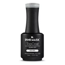 Top Coat Pink Mask Gel Color Flash Effect