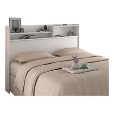 Cabeceira De Cama Box Casal Conquista Roma Branco