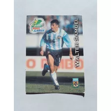 Figurita Bimbo Cards Walter Samuel