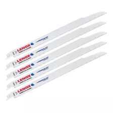 Kit Lâmina Serra Sabre 12 Polegadas 14d Lenox 200 Peças