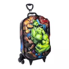 Mochila Carrinho Maxtoy Hulk 3850cm22