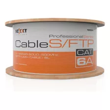 Bobina Cable Nexxt Cable S/ftp Blindado Cat6a 