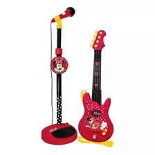 Conjunto Guitarra Y Microfono Disney Minnie Nikko 5267