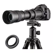 Lente Zoom Telefoto Manual Jintu 420-800mm F/ 8.3-f16 Para