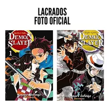 Kit Demon Slayer Vol. 1 E 2, De Koyohary Gotoge. Editora Panini, Capa Mole Em Português