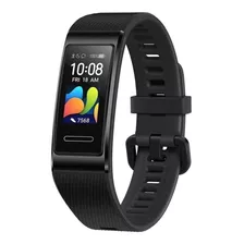 Huawei Band 4 Pro 0.95 Caja De Metal Y Plástico De Ingeniería Negra, Malla Graphite Black De Caucho De Silicona Ter-b19s