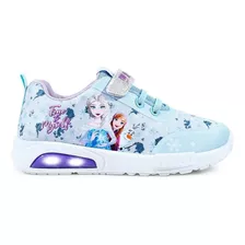 Zapatillas Footy Pop Frozen True Disney Niñas Luz Al Pisar