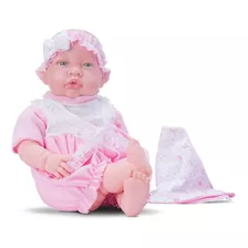 Brinquedo Boneca Reborn Bebe Valentina Vinil Macio Grande