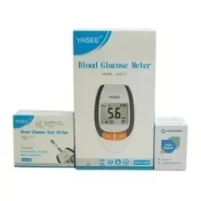 Glucómetro Medidor Glucosa Glm-77 Tiras 50