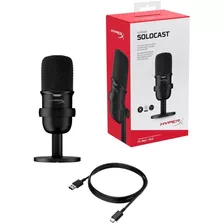 Hyperx Solocast Micrófono De Condensador Usb Gaming Quadcast