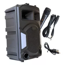 Caixinha De Som Portátil Bluetooth Wireless 1000w C/ Karaoke