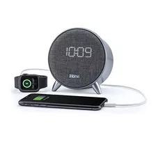 Ihome Ibt235 - Reloj Despertador Digital Bluetooth Con Dobl.