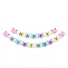 Pancarta De Cumpleaños De Gato - Pancarta De Gato, Pancarta 