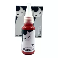 Tinta Vermelho Ferrari 15ml - Tattoo Tatuagem Electric Ink