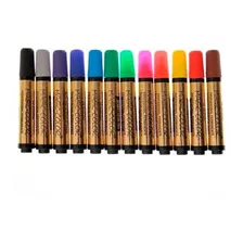 Caneta Magic-color Profissional Permanente 12 Cores Sort 641