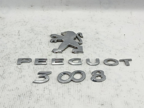 Emblema Cajuela Peugeot 3008 1.6l 09-16 Foto 9