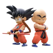  Figuras De Coleccion Anime Dragon Ball Goku Krilin