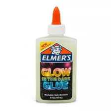 Cola Para Slime Com Glitter Neon 147 Ml Branco Elmers 39731