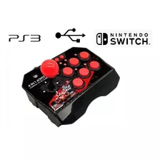 Controle Arcade Ps3 Switch Pc Usb 2.8m Fliper Pronta Entrega