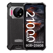 Oukitel Smartphone Wp19 Dual Sim 256 Gb 8 Gb Ram 21000 Mah Celular Negro