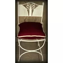 Silla De Hierro Forjado Modelo Trigal