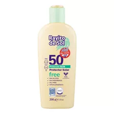 Protector Rayito De Sol Fps 50 Sin Tacc Cruelty Free Vegano